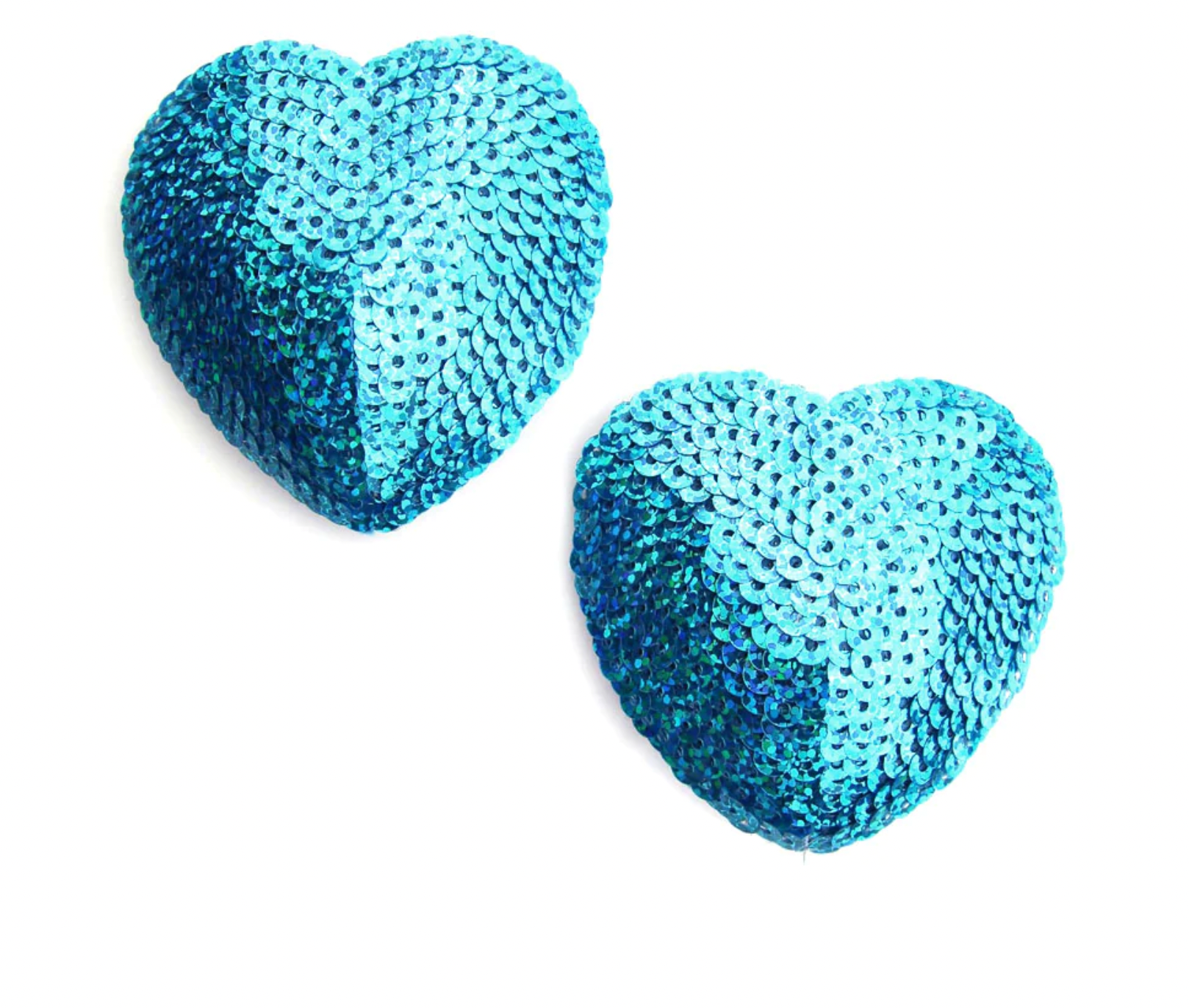 COLOR ME FABULOUS 2 paires (4 pcs) Cache-tétons coeur