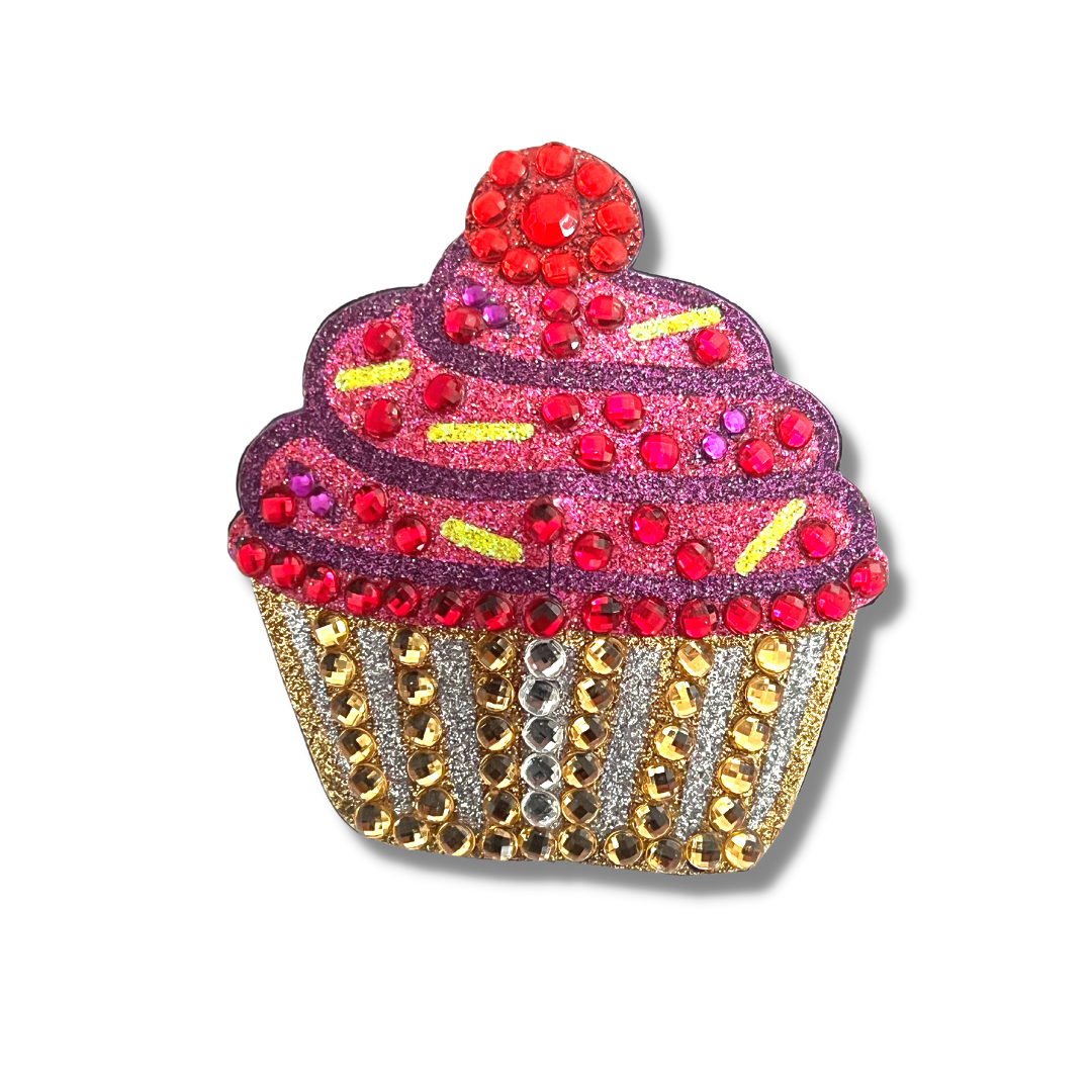 Sweet & Sassy 2 Pairs Cupcake and Hearts Nipple Pastie Bunde (4 pcs) for Lingerie Burlesque Valentines Day Festivals Birthday – SALE
