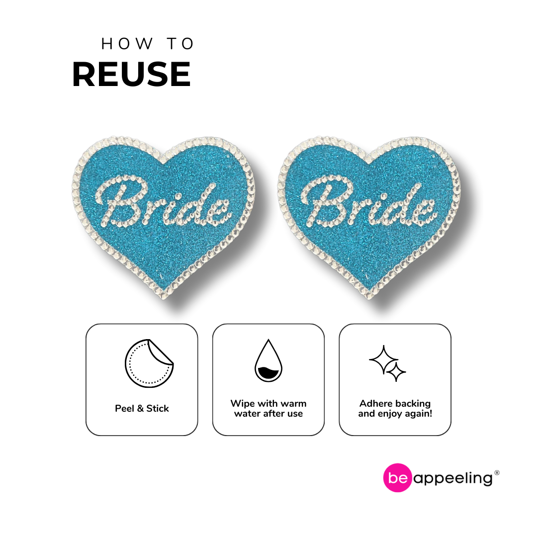 PRINCESS BRIDE BUNDLE 2 PAIRS (4 pcs) Nipple Pastie Set – SALE