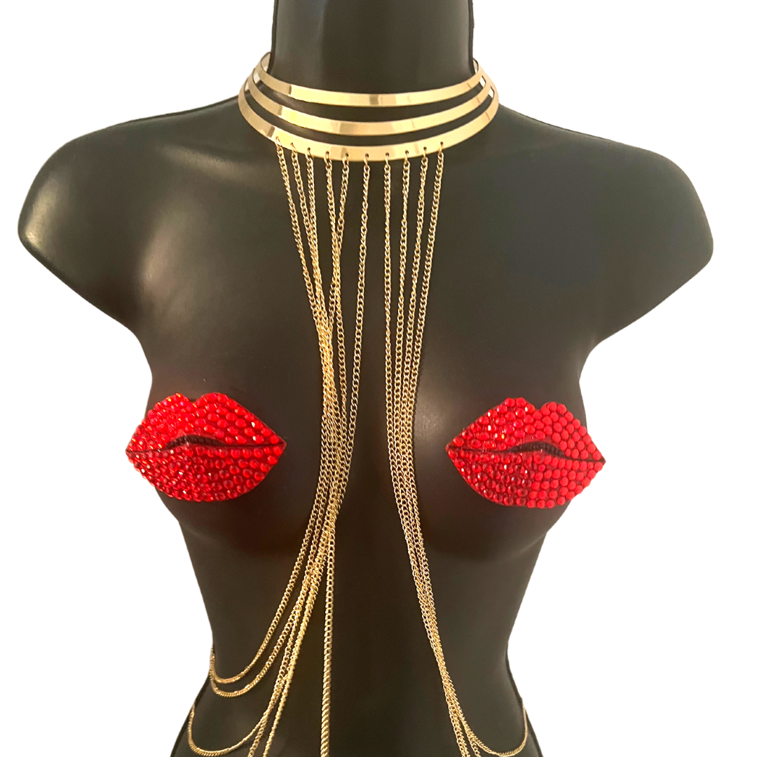 Hot Sauce Bundle (3 pairs / 6 pcs) Nipple Pasties for Burlesque Lingerie Carnival and Festivals – SALE