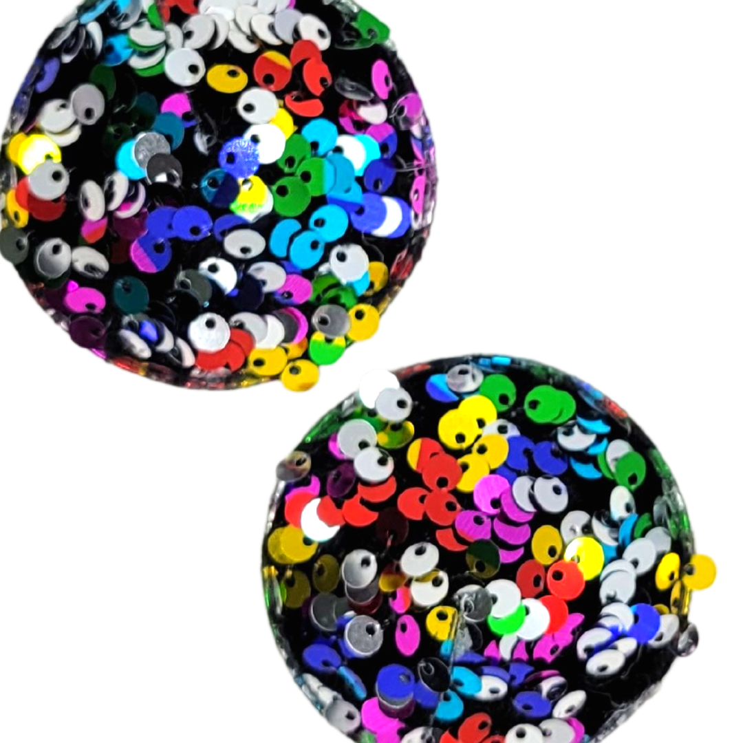 STUDIO 54 Multicolor Sequin  Nipple Pasties, Covers